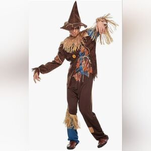Spooky Scarecrow Halloween  Costume Men's Size Medium